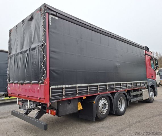 Autocarro con pianale e telone MERCEDES-BENZ 2536 L 6x2*4 Lenk/Lift Retarder Edscha ACC