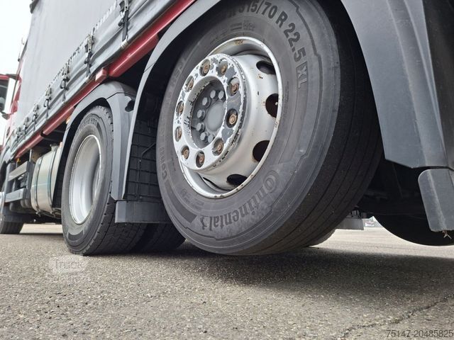 Autocarro con pianale e telone MERCEDES-BENZ 2536 L 6x2*4 Lenk/Lift Retarder Edscha ACC