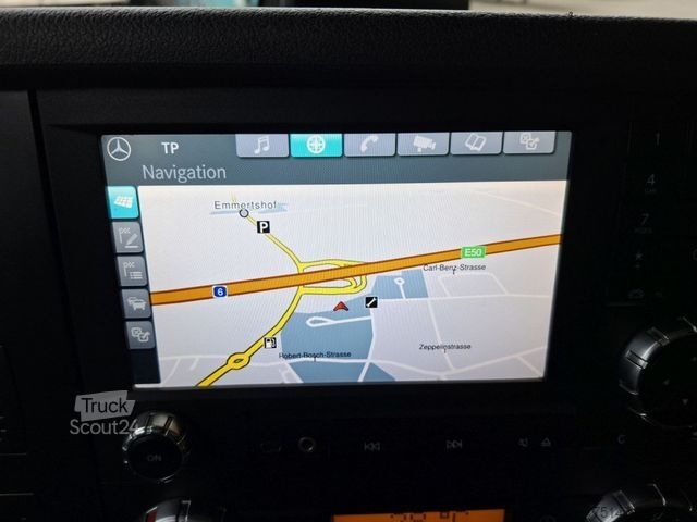 Autocarro con pianale e telone MERCEDES-BENZ 2536 L 6x2*4 Lenk/Lift Retarder Edscha ACC