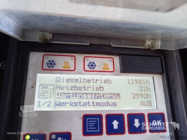 Semi-remorque frigorifique Schmitz Cargobull Tiefkühler Multitemp Doppelstock Trennwand