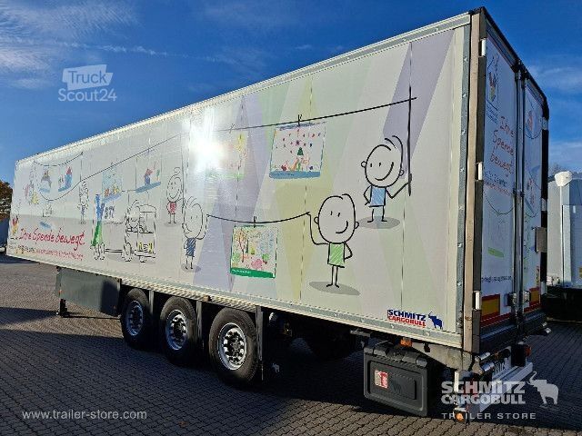 Semi-remorque frigorifique Schmitz Cargobull Tiefkühler Multitemp Doppelstock Trennwand