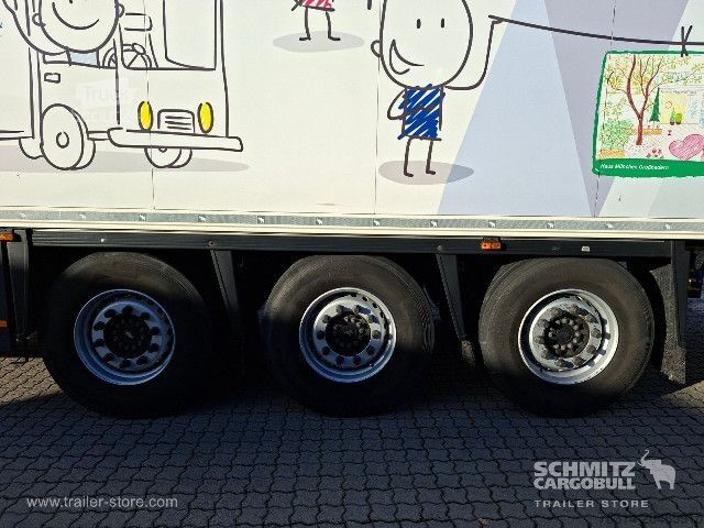 Semi-remorque frigorifique Schmitz Cargobull Tiefkühler Multitemp Doppelstock Trennwand