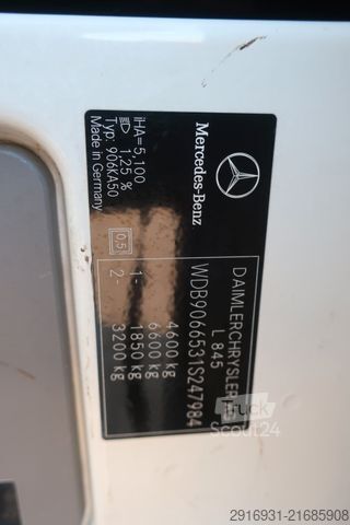 Yüksek tavanlı panelvan MERCEDES-BENZ Sprinter 511CDI 1.Hand/ SHZ / Werkstatt/ FN:133