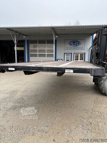 Wechselpritsche offen Kögel BDF Plattform Multilock Teleskopstützen