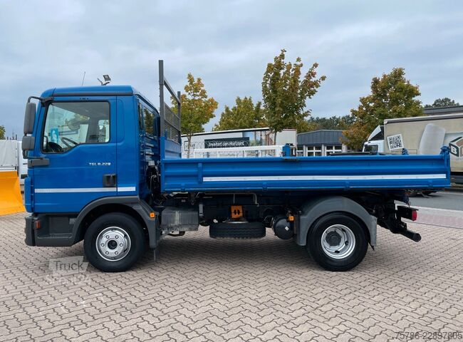 Trijų pusių savivartis furgonas MAN TGL 8.220 Meiller/ 2x AHK+Öl/ Diff-Sperre
