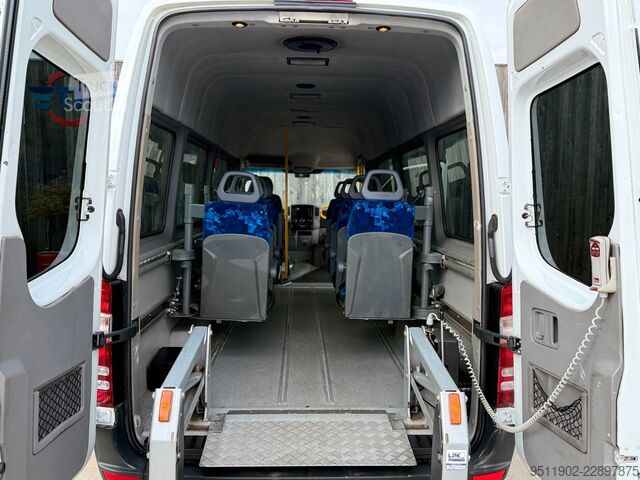 Mikroautobusas MERCEDES-BENZ Sprinter 311 CDI Maxi Rollstuhl Automatik 80KW