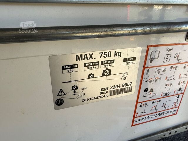 شاحنة صندوقية IVECO Daily 35C16 3,0L Koffer ATS LBW DHOLLANDIA 750kg