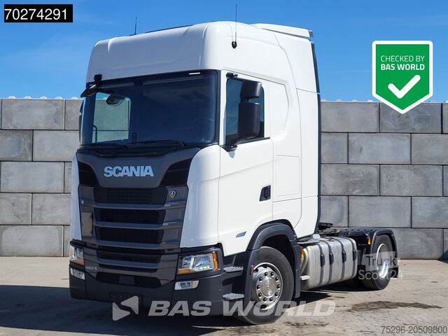 Standard tractor Scania S460 S 4X2 Retarder 2x Tanks ACC Euro 6
