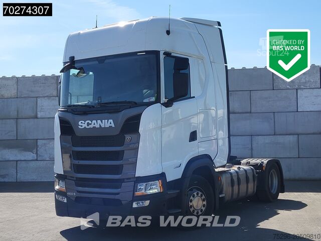 Standard tractor Scania S460 S 4X2 Retarder 2xTanks ACC Euro 6