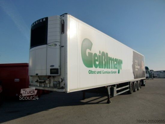 Semiremorcă cu platformă joasă SCHMITZ SKO 24 KüHLAUFLIEGER, CARRIER VECTOR 1550 LIFTACHSE