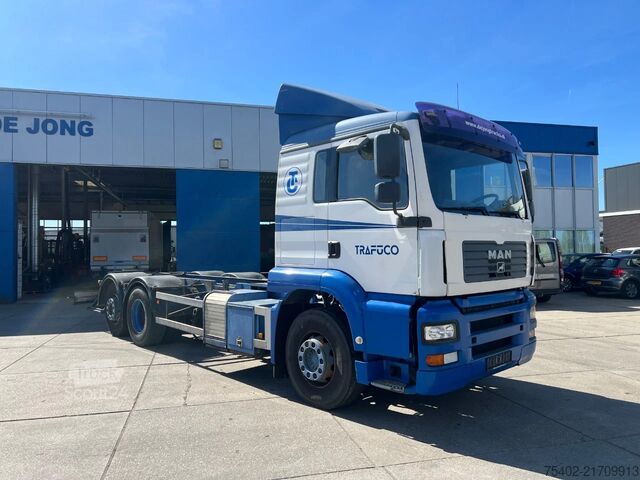 Chassis met cabine MAN TGA 26.310 / PTO / Manual / Euro 3