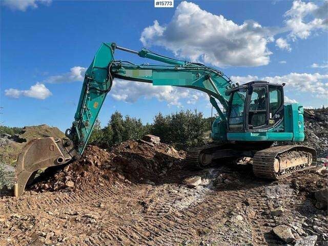 Kobelco SK270SRLC 5 Excavator w/ Digging Bucket. WATCH VID
