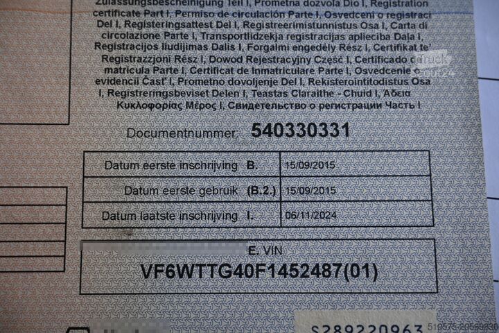 Furgone porta auto Renault D