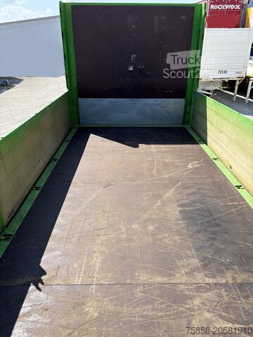 Intercambiable con plataforma abiertaCambiador de plataforma con plataforma Krone Baustoff 7,45 Multilockrahmen Türen