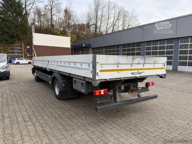 Camion plateau avec bâche MERCEDES-BENZ 1223 Atego org 284 Tkm 7,10 m Ladefl . E6 Tüvneu
