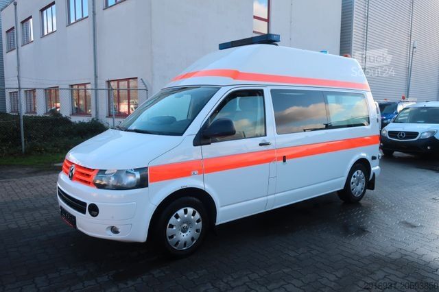 Gasilsko vozilo VOLKSWAGEN T5 Transporter Hochdach lang/KTW/Klima/FN: A94