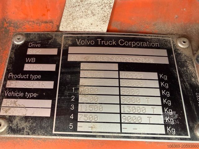 Autolaadkraan VOLVO FH 500 8x2*6 Tipper / Kran / Crane / HMF 2120