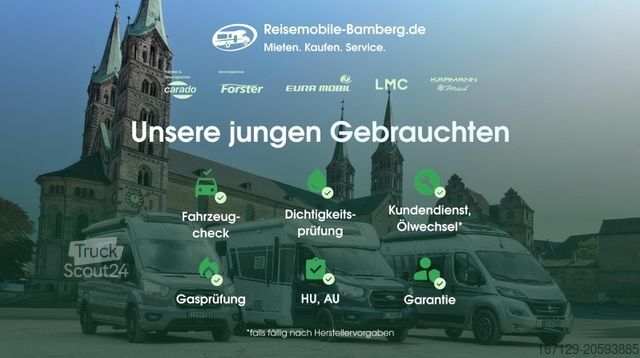 Camping-car semi-intégré CARADO T 338s 5Sitz und Schlafplätze - all inkl.