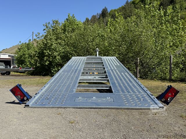 Príves na prepravu áut SARIS AT 480 200 3500 3 Tridem kippbar