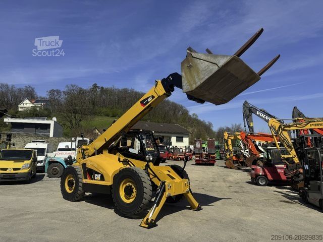Φορτωτής με ελαστικά CATERPILLAR TH514C Schaufel+DrehGabel Wage 4x4x4