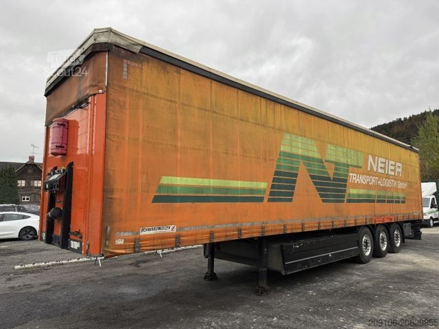 Open oplegger met zeil SCHWARZMÜLLER J-Serie Alu Felgen SAF