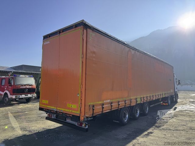 Open oplegger met zeil KÖGEL SN 24-1 SAF