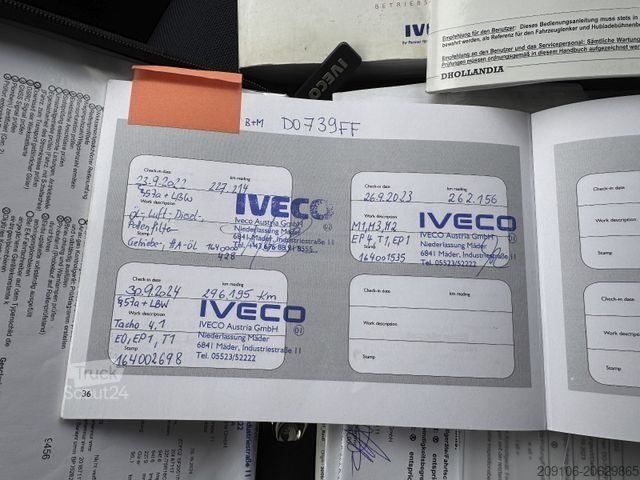 Furgone centinato IVECO Daily 70c21 Pritsche+Plane LBW Klima Automatik