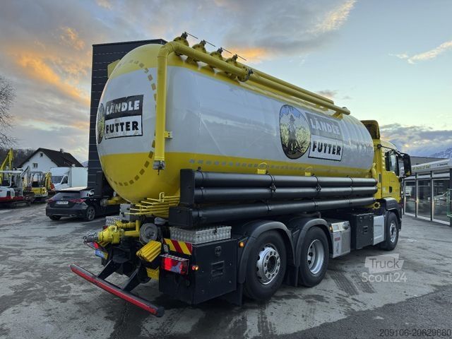 Cisternové vozidlo MAN TGS 26.440 Silo 5 Kammern Retarder Kompresor Top