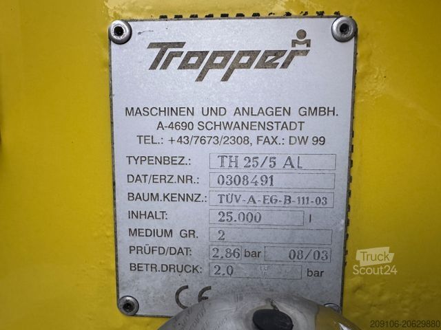 Cisternové vozidlo MAN TGS 26.440 Silo 5 Kammern Retarder Kompresor Top