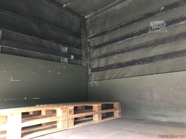 Причіп з бортовою платформою та тентом SCHMITZ 3Achser Bundeswehr mit HU+SP TOP Zustand