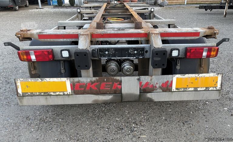 Treyler takas şasisi ACKERMANN VERZINKT*langer Hub*17,5er Reifen