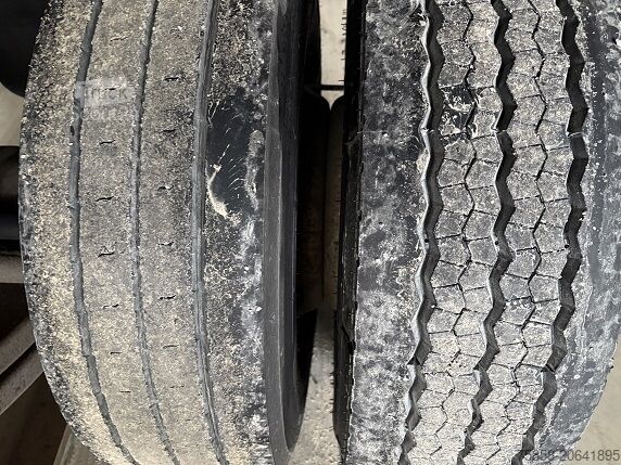 Treyler takas şasisi ACKERMANN VERZINKT*langer Hub*17,5er Reifen