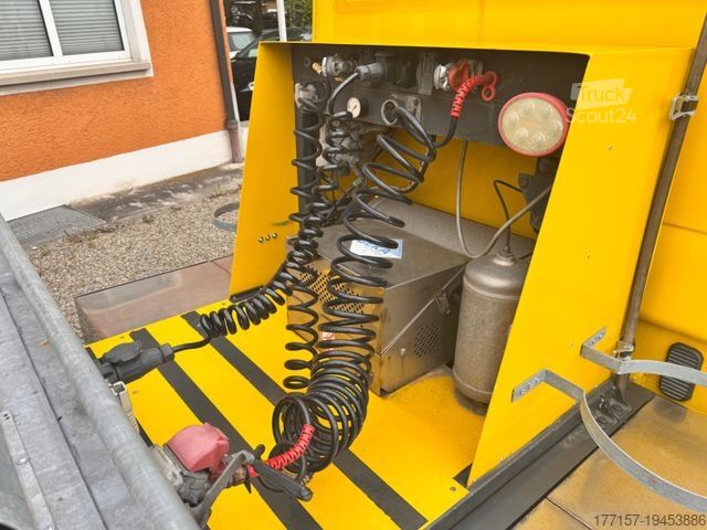 Autotransporter MERCEDES-BENZ Sprinter 518 CDI, Minisattel mit Auflieger