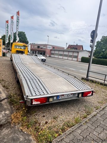 Autotransporter MERCEDES-BENZ Sprinter 518 CDI, Minisattel mit Auflieger