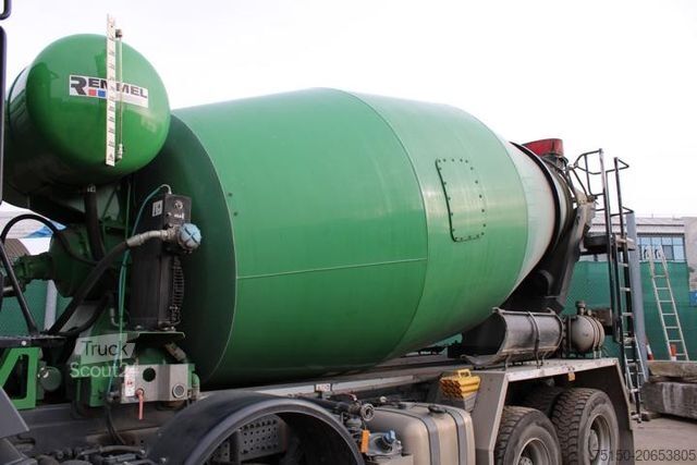 Autodomíchávač betonu MERCEDES-BENZ 3243 8x4 BB - Remmel 9m³ - AP Achsen - Nr.: 480