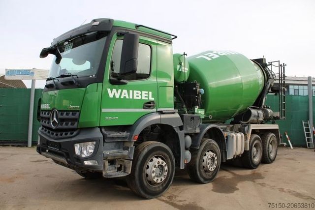 Autodomíchávač betonu MERCEDES-BENZ 3243 8x4 BB - Stetter 9m³ - AP Achsen - Nr.: 551