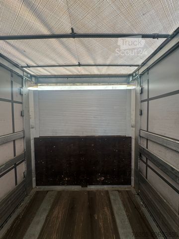 Semirimorchio con telone SCHMITZ CARGOBULL SCS24/L 13.62 E B 1.Hand Liftachse Edscha Portal