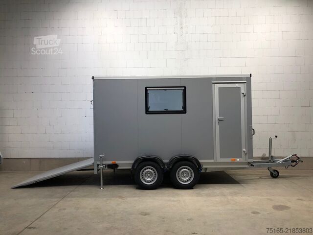 Koffer aanhanger Vezeko TK B 27.35 Rampe Tür Fenster Kofferanhänger