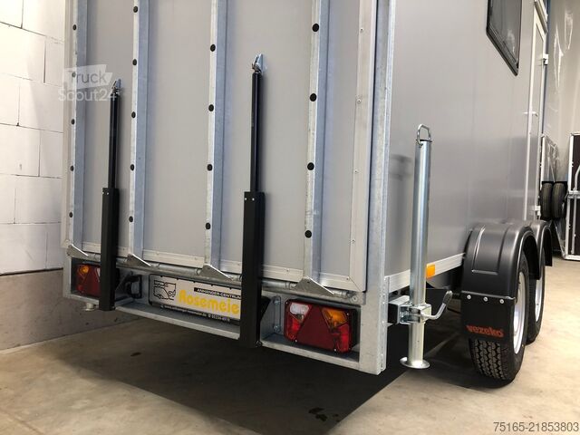 Koffer aanhanger Vezeko TK B 27.35 Rampe Tür Fenster Kofferanhänger