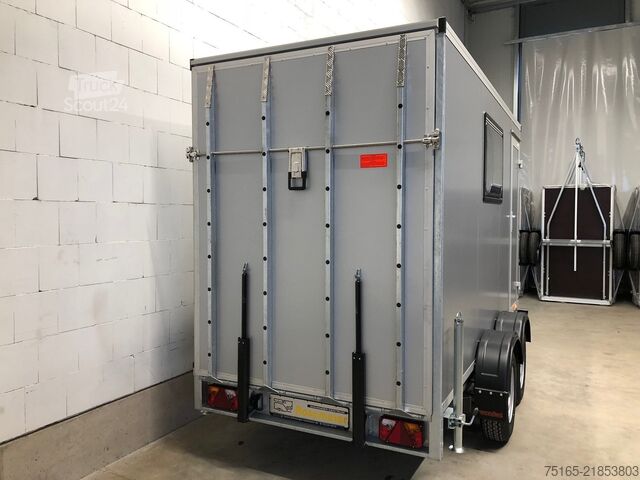 Koffer aanhanger Vezeko TK B 27.35 Rampe Tür Fenster Kofferanhänger