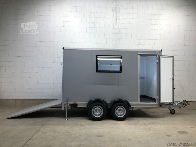 Koffer aanhanger Vezeko TK B 27.35 Rampe Tür Fenster Kofferanhänger