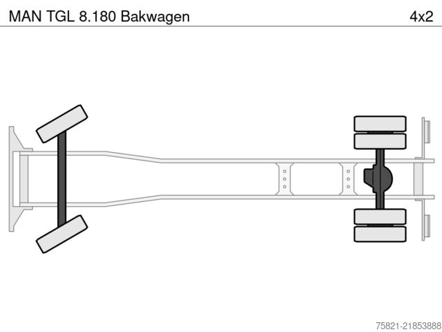 куфар MAN TGL 8.180 Bakwagen