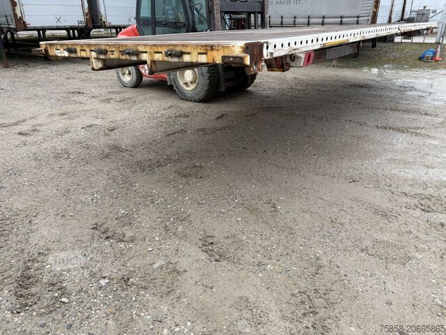 Carroçaria de troca aberta Krone 7,82m Baustoff Brücke Multilockrahmen