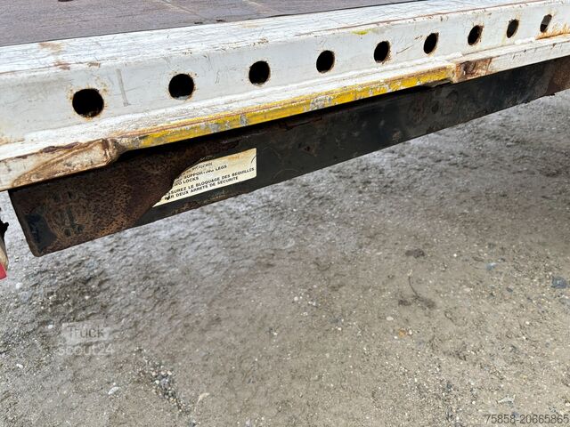 Carroçaria de troca aberta Krone 7,82m Baustoff Brücke Multilockrahmen