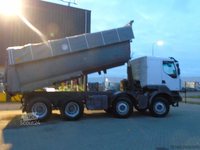 Tipper Renault Kerax 410DXI + 8X4 + MANUAL + SPRING