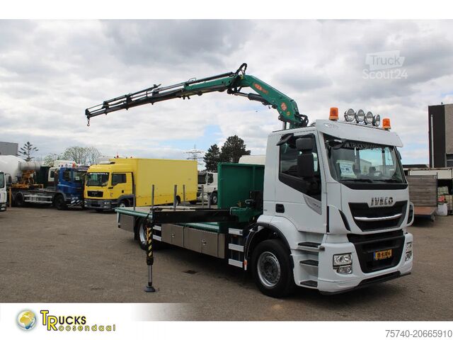 Автокран Iveco Stralis 400 + PM SERIE 13 4X HYDROLIC + EURO 6 ...