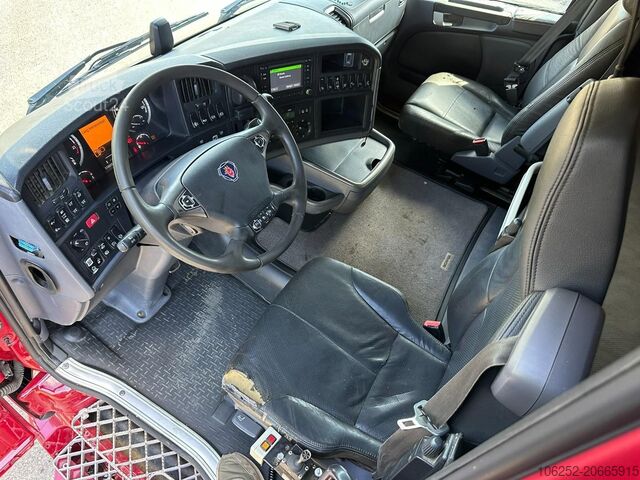 Système de bras à crochet Scania R580 6X2 V8 HOOKLIFT + CRANE HIAB 211 E-4 HIPRO...