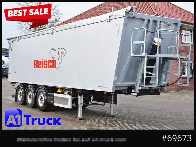 Полуприцеп-самосвал REISCH RHKS, Alu-Kippmulde 54m³, Kombitüren, Alufelgen, Liftachse,