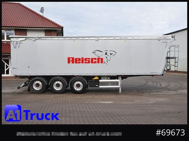 Полуприцеп-самосвал REISCH RHKS, Alu-Kippmulde 54m³, Kombitüren, Alufelgen, Liftachse,
