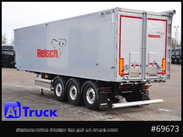 Полуприцеп-самосвал REISCH RHKS, Alu-Kippmulde 54m³, Kombitüren, Alufelgen, Liftachse,